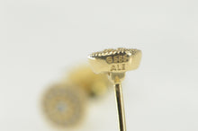 Load image into Gallery viewer, 14K Pandora Radiant Elegance Diamond Halo Stud Earrings Yellow Gold