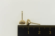 Load image into Gallery viewer, 14K Pandora Radiant Elegance Diamond Halo Stud Earrings Yellow Gold