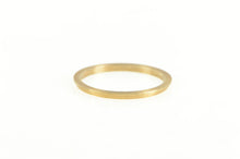 Load image into Gallery viewer, 14K 1.3mm Stackable Vintage NOS 1950's Band Ring Yellow Gold