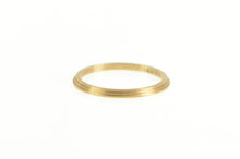 Load image into Gallery viewer, 14K 1.3mm Stackable Vintage NOS 1950's Band Ring Yellow Gold