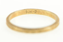 Load image into Gallery viewer, 10K 2.0mm Art Deco Ornate Wedding Band Ring Yellow Gold