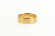 Load image into Gallery viewer, 14K 1910's 6.0mm Classic Simple Wedding Band Ring Yellow Gold