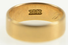 Load image into Gallery viewer, 14K 1910's 6.0mm Classic Simple Wedding Band Ring Yellow Gold