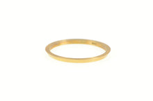 Load image into Gallery viewer, 14K 1.3mm Vintage NOS 1950's Simple Band Plain Ring Yellow Gold