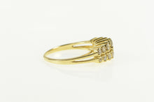 Load image into Gallery viewer, 14K 1.04 Ctw Graduated Diamond Statement Band Ring Yellow Gold