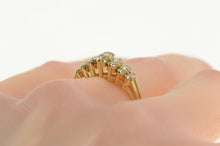 Load image into Gallery viewer, 14K 1.04 Ctw Graduated Diamond Statement Band Ring Yellow Gold
