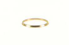 Load image into Gallery viewer, 14K 1.3mm Grooved Vintage NOS 1950's Band Ring Yellow Gold