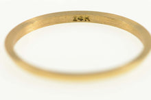 Load image into Gallery viewer, 14K 1.3mm Grooved Vintage NOS 1950's Band Ring Yellow Gold
