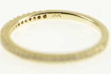 Load image into Gallery viewer, 14K 0.28 Ctw Classic Diamond Wedding Band Ring Yellow Gold