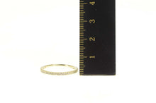 Load image into Gallery viewer, 14K 0.28 Ctw Classic Diamond Wedding Band Ring Yellow Gold
