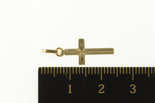 Load image into Gallery viewer, 14K Christian Simple Cross Faith Symbol Charm/Pendant Yellow Gold