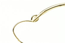 Load image into Gallery viewer, 14K 33.4mm Classic Simple Round Statement Hoop Earrings Yellow Gold