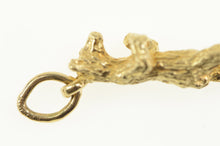 Load image into Gallery viewer, 14K 3D Grizzly Bear Smokey Mountain Animal Charm/Pendant Yellow Gold