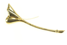 Load image into Gallery viewer, 18K Tiffany & Co. Ginkgo Leaf Designer With Box Pin/Brooch Yellow Gold