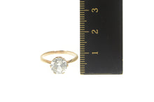 Load image into Gallery viewer, 10K Ornate Art Deco Solitaire Travel Engagement Ring Yellow Gold