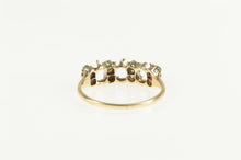 Load image into Gallery viewer, 14K Diamond Inset Retro Wedding Band Setting Ring Yellow Gold