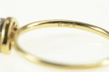 Load image into Gallery viewer, 14K Druzy Quartz Heart Love Symbol Stackable Ring Yellow Gold