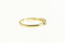 Load image into Gallery viewer, 14K Classic Diamond Squared Wedding Band Ring Yellow Gold