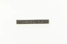 Load image into Gallery viewer, Sterling Silver 1940's Darling Etched Sweetheart Love Bar Pin/Brooch