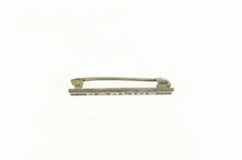 Load image into Gallery viewer, Sterling Silver 1940's Darling Etched Sweetheart Love Bar Pin/Brooch