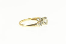 Load image into Gallery viewer, 14K 1940's Classic Diamond Inset Promise Ring Yellow Gold