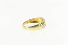 Load image into Gallery viewer, 10K 0.25 Ctw Diamond Classic Grooved Wedding Ring Yellow Gold