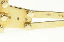 Load image into Gallery viewer, 14K Diamond Button Robot Articulated Statement Pendant Yellow Gold
