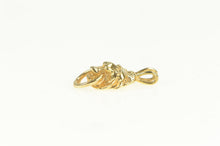 Load image into Gallery viewer, 14K Lion Mask Ring Mouth Door Knocker Charm/Pendant Yellow Gold