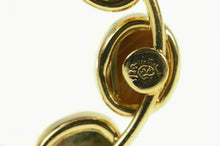 Load image into Gallery viewer, Gold Filled 1960's Egyptian Scarab Carved Stone Circle Pin/Brooch