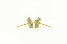 Load image into Gallery viewer, 14K 1.00 Ctw Round Diamond Halo Cluster Stud Earrings Yellow Gold