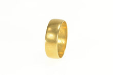Load image into Gallery viewer, 18K 1911 Victorian Simple Classic Wedding Band Ring Yellow Gold