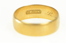 Load image into Gallery viewer, 18K 1911 Victorian Simple Classic Wedding Band Ring Yellow Gold