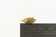 Load image into Gallery viewer, 14K Retro Diamond Inset Flower Tulip Charm/Pendant Yellow Gold