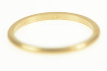 Load image into Gallery viewer, 14K Vintage NOS 1950's 1.3mm Wedding Band Ring Yellow Gold