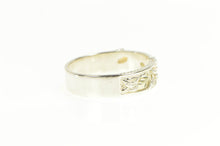 Load image into Gallery viewer, Sterling Silver 12K Black Hills Gold Pattern Men&#39;s Band Ring