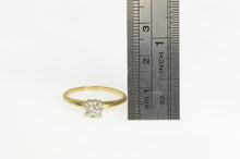 Load image into Gallery viewer, 14K 1940's Diamond Solitaire Vintage Engagement Ring Yellow Gold