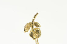 Load image into Gallery viewer, 14K Flower Rose Nature Motif Romantic Charm/Pendant Yellow Gold