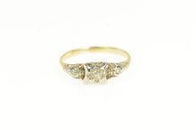 Load image into Gallery viewer, 14K 1940's Diamond Vintage Simple Engagement Ring Yellow Gold