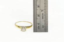 Load image into Gallery viewer, 14K 1940's Diamond Vintage Classic Engagement Ring White Gold