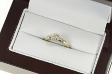 Load image into Gallery viewer, 14K 1940's Classic Diamond Promise Engagement Ring White Gold