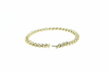 Load image into Gallery viewer, 10K 2.50 Ctw Classic Vintage Diamond Tennis Bracelet 7&quot; Yellow Gold