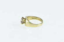 Load image into Gallery viewer, 14K 3D Tiny Ring Quartz Mini Engagement Charm/Pendant Yellow Gold