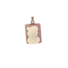 Load image into Gallery viewer, 10K Victorian Carved Spanish Hat Man Cameo Pendant Yellow Gold