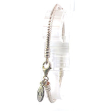 Load image into Gallery viewer, Sterling Silver Pandora Snake Chain Lobster Clasp Charm Bracelet 7"