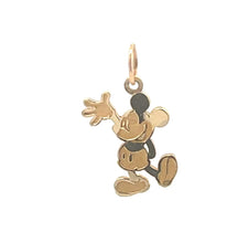 Load image into Gallery viewer, 14K Mickey Mouse Walt Disney Prod. Cartoon Charm/Pendant Yellow Gold