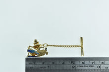 Load image into Gallery viewer, 14K 1960&#39;s Ornate Enamel Honey Bee Fly Lapel Pin/Brooch Yellow Gold