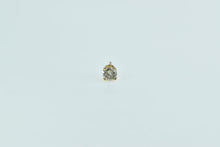 Load image into Gallery viewer, 14K 0.21 Ct Vintage Solitaire Diamond Stud Single Earring Yellow Gold