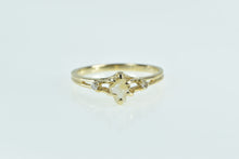Load image into Gallery viewer, 14K Victorian Baroque Pearl Diamond Statement Ring Yellow Gold