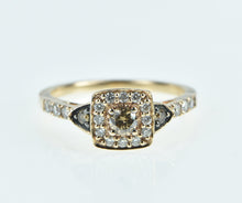 Load image into Gallery viewer, 14K LeVian Chocolate Diamond Petite Engagement Ring Rose Gold