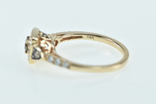 Load image into Gallery viewer, 14K LeVian Chocolate Diamond Petite Engagement Ring Rose Gold